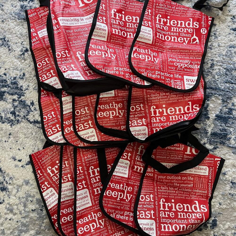 14 lululemon bags